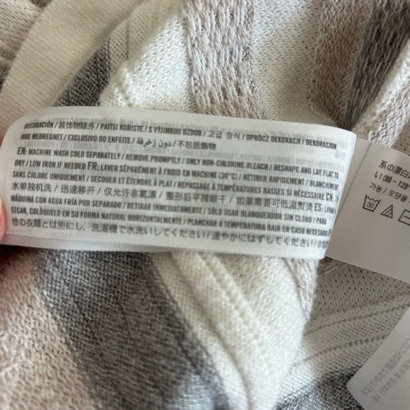 Hollister Striped Sweater Shirt Mens M  Button Down S/S Beachy Coastal R… - Picture 6 of 6